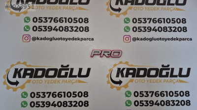 CHERY TİGGO PRO YAZISI ÇIKMA YEDEK PARÇA 2022-2025