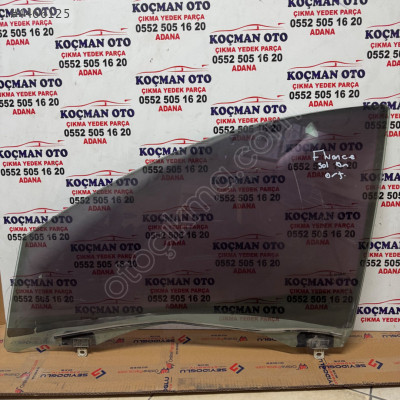 Renault FLUANCE Sol Ön Kapı Camı ORİJİNAL