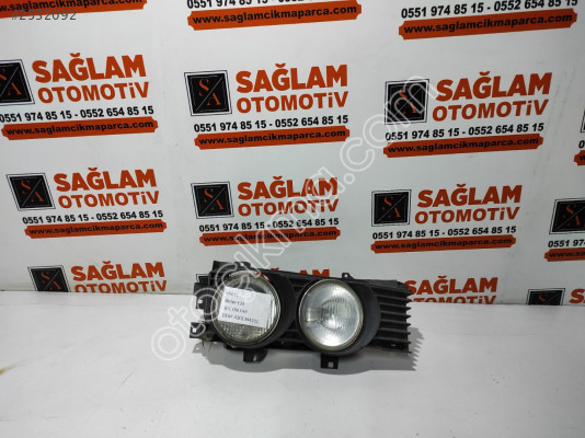 BMW E34 ÇIKMA SOL ÖN FAR OEM; 0301384201