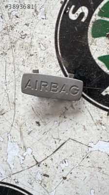 1T0853437B vw tiguan 2015 direk kaplaması airbag yazısı