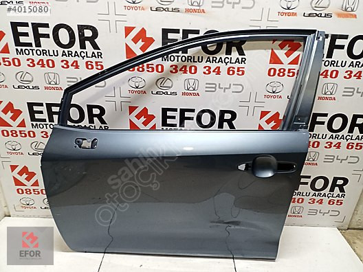 TOYOTA COROLLA SOL ÖN KAPI ÇIKMA ORİJİNAL PARÇA 2019-2024