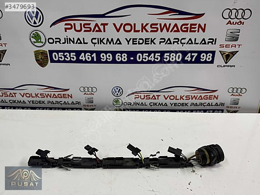 VW TOURAN JETTA GOLF 1.9TDİ ÇIKMA ENJEKTÖR TESİSATI ORJİNAL