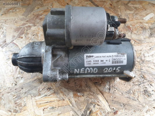 citroen nemo 2015 1.3 marş motoru/dinamosu