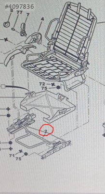 Citroen saxo koltuk kızağı 8916k6