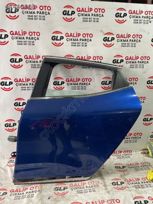 RENAULT CLİO 5 EVOLUTİON SOL ARKA KAPI BOŞ DEMİR MAVİ