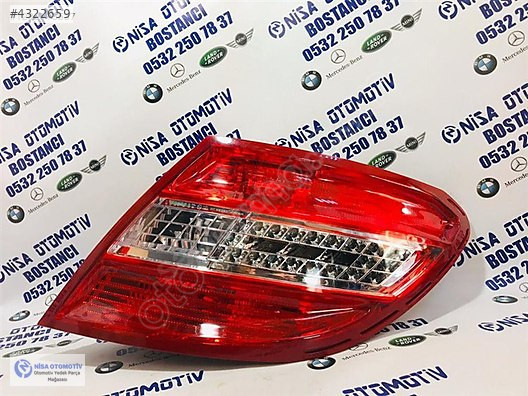 MERCEDES C SERİSİ W204 LEDLİ MAKYAJSIZ SAĞ STOP A2049068802