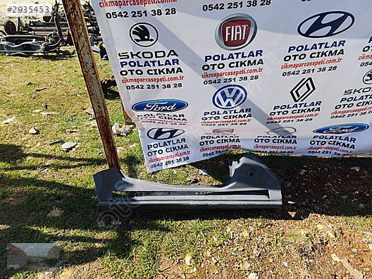 Fiat Doblo sağ Marşpiyel sürgülü kapı altı