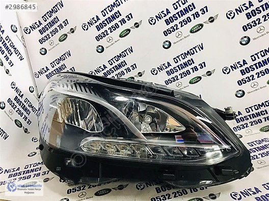 MERCEDES E SERİSİ W212 MAKYAJLI HALOJEN XENONSUZ SAĞ FAR 13-16