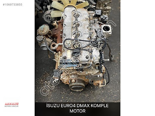 ISUZU DMAX EURO4 ÇIKMA ORJİNAL MOTOR !!! [ XD2612A01 ]