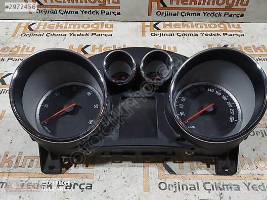 OPEL ASTRA J KİLOMETRE SAATİ KADRAN 600775881 39069789 KİLOMETRE