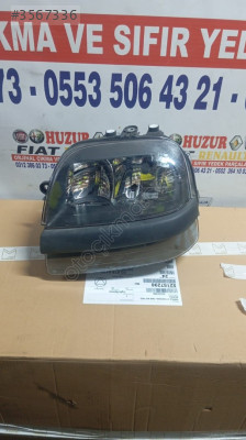 Fiat Doblo sıfır orijinal sol far 2001_ 2006