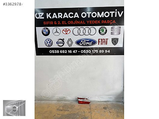 2013-2018 TOYOTA COROLLA ÇIKMA ORJİNAL SOL ARKA İÇ STOP