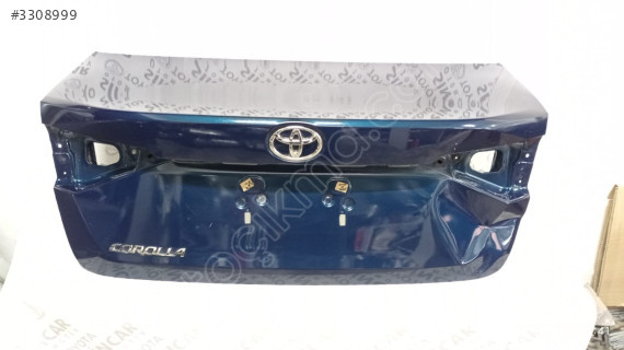 2019-2024 Toyota Corolla Orjinal Çıkma Bagaj Kapağı