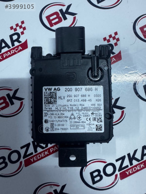 2Q0907686H SKODA FABİA RADAR BEYNİ 1.0 1.2 1.4 TDI ORJ SIFIR