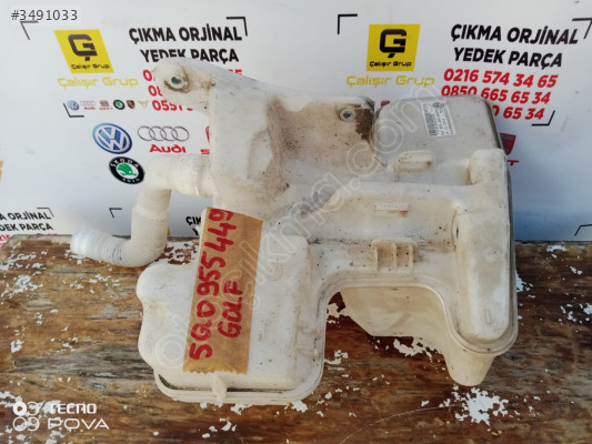 VOLKSWAGEN GOLF 7 SKODA OCTAVİA SİLECEK SUYU BİDONU OEM 5q0955449
