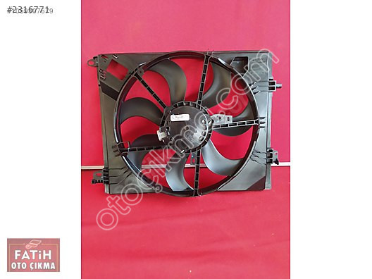 RENAULT MEGAN 4 FAN KOMPLE 2016 2020 UYUMLU M167590