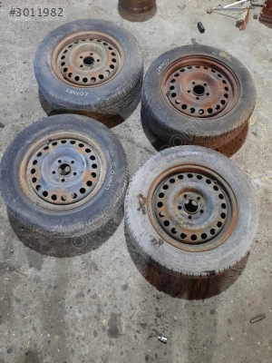 FORD CONNECT 2006 ÇIKMA ORİJİNAL SAÇ JANT LASTİK TAKIMI