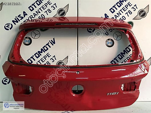 BMW 1 SERİSİ F20 KIRMIZI BAGAJ KAPAĞI LCİ ORJ ÇIKMA 742