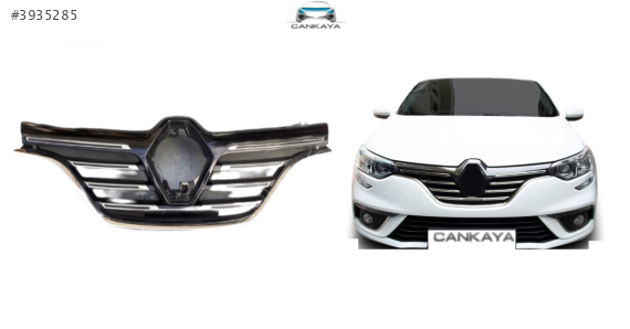 MEGANE 4 ÖN PANJUR 7 PARÇA KROMLU 2015++ (622562805R)sıfır
