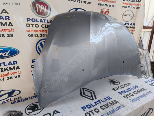 Peugeot 208 motor kaputu orijinal füme göçük hasarlı