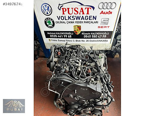 AUDİ A5 COUPE 2.0 TDI ÇIKMA KOMPLE DOLU MOTOR DET ÇIKMA MOTOR