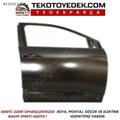 PEUGEOT 3008 ÖN KAPI SAĞ SOL 2017 VE ÜZERİ / KAMPANYA