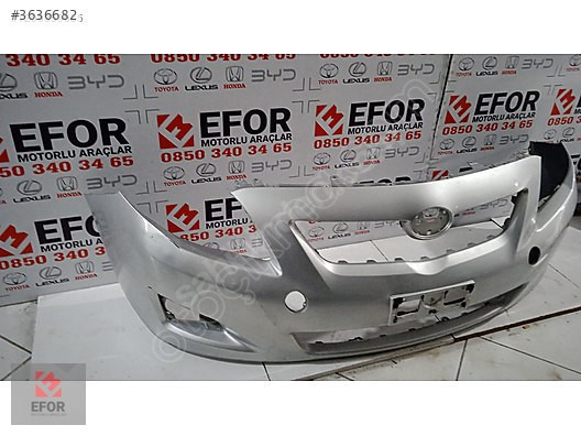 TOYOTA AURİS ÖN TAMPON ORJİNAL ÇIKMA YEDEK PARÇA 07-09