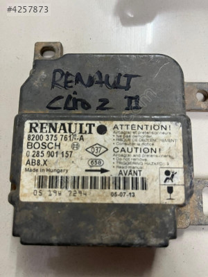 RENAULT CLIO 2 AIRBAG BEYİN 0285001157