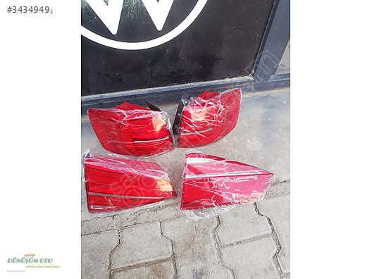 VOLKSWAGEN JETTA SIFIR MAKYAJLI LEDLİ STOP TAKIMI 2015 - 2018