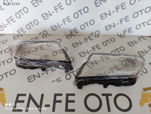 NİSSAN NAVARA SAĞ SOL FAR CAMI SIFIR 2020-2024 1