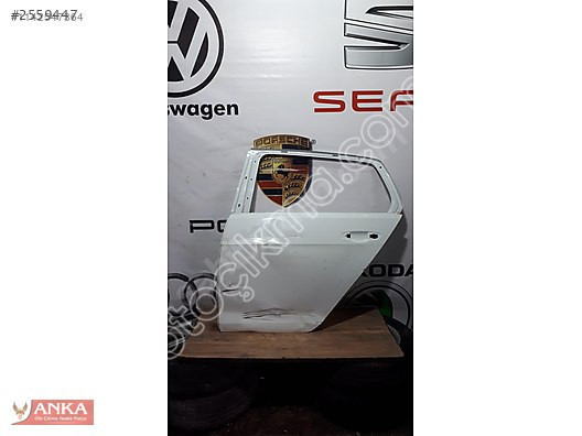 VOLKSWAGEN GOLF 7 SOL ARKA KAPI ORJİNAL ÇIKMA PARÇA