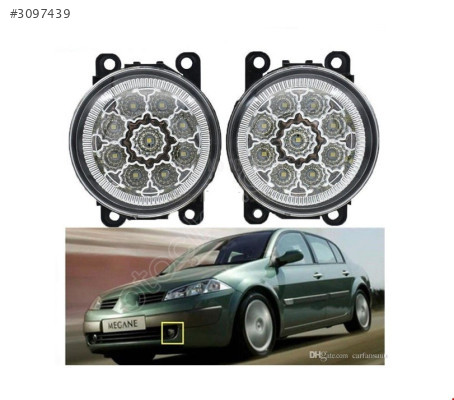 MEGANE 2 SİS FARI SET LEDLİ SIFIR ÜRÜN İTHAL