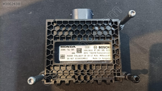 HONDA CİVİC RADAR SENSÖRÜ 2018 2023 0203301923 36801-TGL-G05 Ç