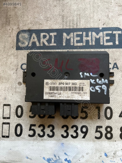 ÇIKMA VW PASSAT 8P0 907 383 8P0907383 RÖMORK ALGILAMA ÜNİTESİ