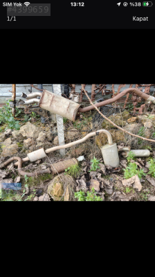 Renault 21 orta susturucu