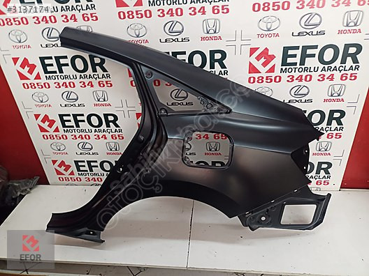 HONDA CİVİC SIFIR SOL ARKA ÇAMURLUK 16-21 OEM NO: 04646-TEZ-Y00Z