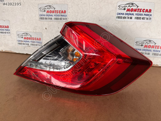 HONDA CİVİC FC5 SAĞ STOP ORJİNAL ÇIKMA MONTECARE