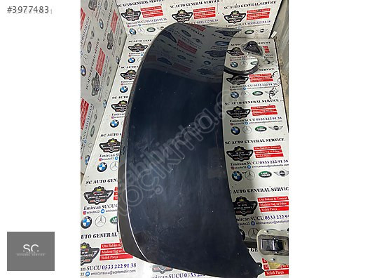 BMW F10 SİYAH BOYASIZ BAGAJ BOYA KOD 668