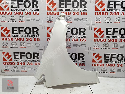 TOYOTA COROLLA SAĞ ÖN ÇAMURLUK ORJİNAL ÇIKMA YEDEK PARÇA 13-18