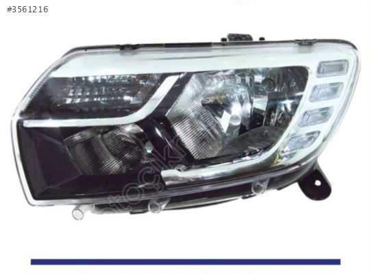 Dacia Logan sol far ledli tip 2017 üstü sıfır ithal