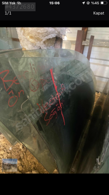 Opel Vectra sağ ön cam