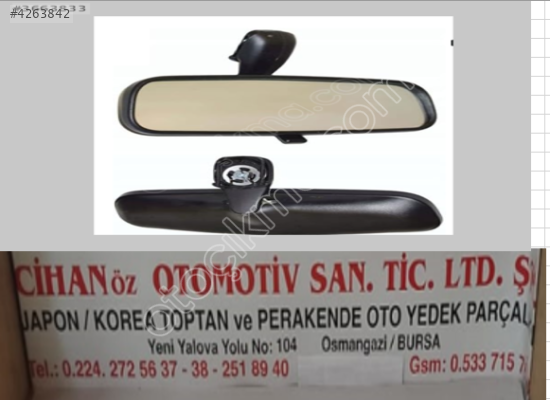 HYUNDAİ İ30,RİO,ACCENT ERA DİKİZ AYNASI