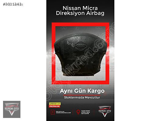 Nissan Micra orjinal çıkma airbag