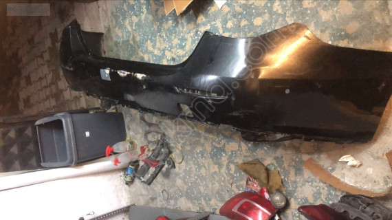Mercedes E Serisi W214 Siyah Arka Tampon Çıkma orjinal