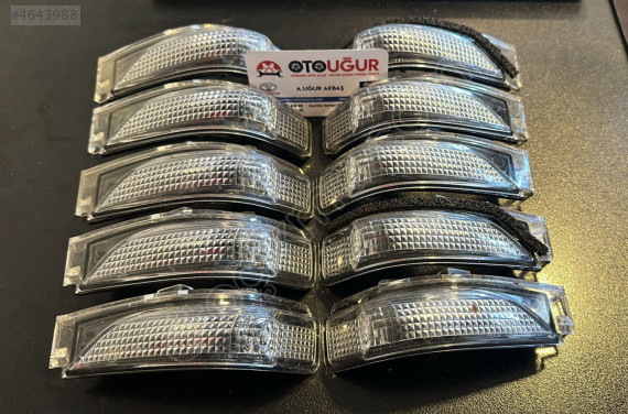 2013-2018 MODEL TOYOTA PLAKA LAMBASI