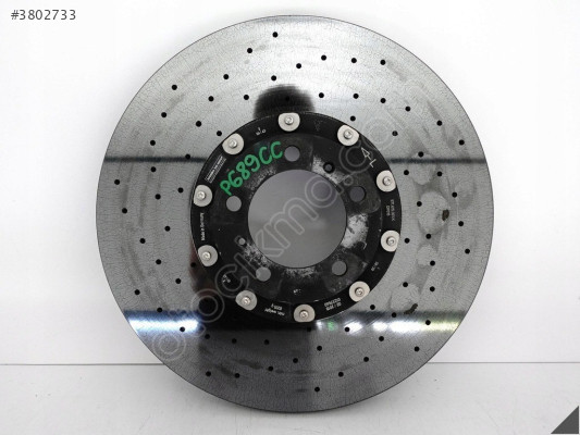Porsche panamera 971 taycan disk seramik seramik sol ön 420x40mm