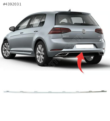 5G6853333 VW GOLF 7,5 ARKA TAMPON ORTA NİKELAJI