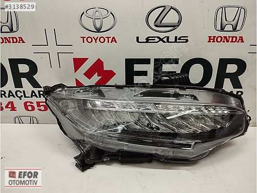 HONDA CIVIC SIFIR SAĞ FAR LEDLİ 16-21 OEM NO: 33150-TED-P10