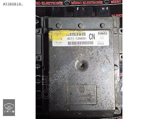 Ford Transit Motor Beyni 6C11-12A650-CN DCU-104