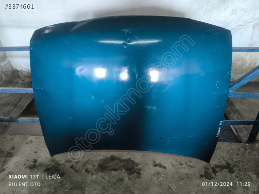 Toyota Corolla 101 kasa motor kaputu orijinal çıkma